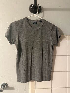 Alternative Apparel Heather Gray Crewneck T-Shirt